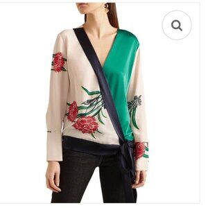 Diane Von Furstenberg Silk Top